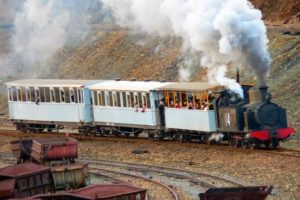 tren turistico visita minas de Riotinto